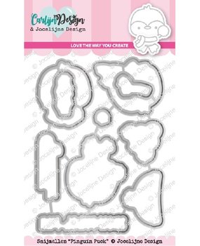 CarlijnDesign Dies Penguin Puck (CDJD-0020) (DISCONTINUED)