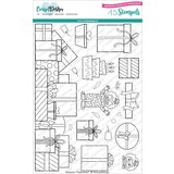 CarlijnDesign Clear Stamps Slimline Presents (CDST-0076) (DISCONTINUED)