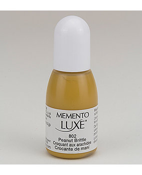 Tsukineko Memento Luxe Reinkers Peanut Brittle (RL-000-802)