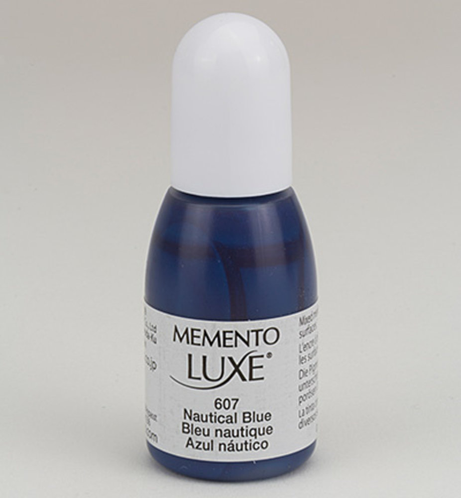 Tsukineko Memento Luxe Reinkers Nautical Blue (RL-000-607)