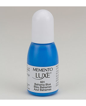 Tsukineko Memento Luxe Reinkers Bahama Blue (RL-000-601)