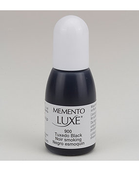 Tsukineko Memento Luxe Reinkers Tuxedo Black (RL-000-900)