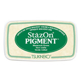 Tsukineko StazOn Pigment Inkpads Shamrock Green (SZ-PIG-051)
