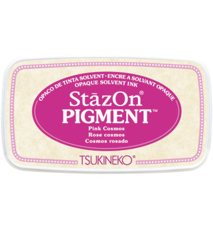Tsukineko StazOn Pigment Inkpads Pink Cosmos (SZ-PIG-081) Tsukineko StazOn Pigment Inkpads Pink Cosmos (SZ-PIG-081)