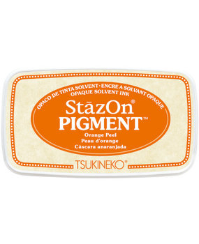Tsukineko StazOn Pigment Inkpads Orange Peel (SZ-PIG-071)