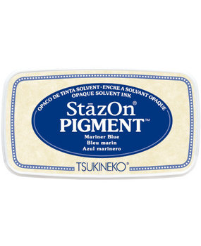 Tsukineko StazOn Pigment Inkpads Mariner Blue (SZ-PIG-061) Tsukineko StazOn Pigment Inkpads Mariner Blue (SZ-PIG-061)
