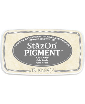 Tsukineko StazOn Pigment Inkpads Koala Gray (SZ-PIG-032)