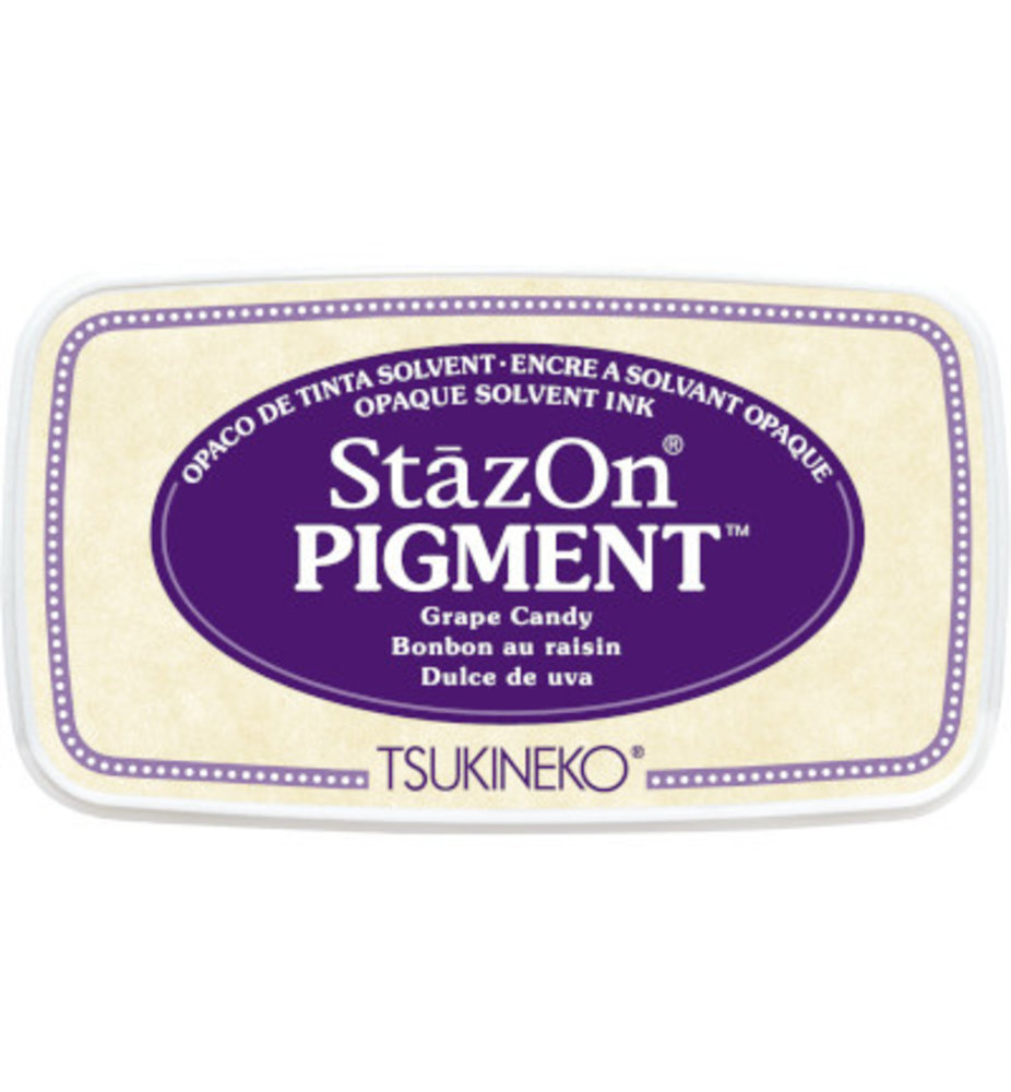 Tsukineko StazOn Pigment Inkpads Grape Candy (SZ-PIG-011) Tsukineko StazOn Pigment Inkpads Grape Candy (SZ-PIG-011)
