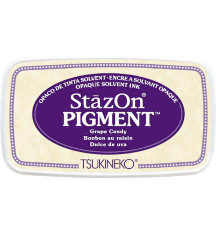 Tsukineko StazOn Pigment Inkpads Grape Candy (SZ-PIG-011) Tsukineko StazOn Pigment Inkpads Grape Candy (SZ-PIG-011)