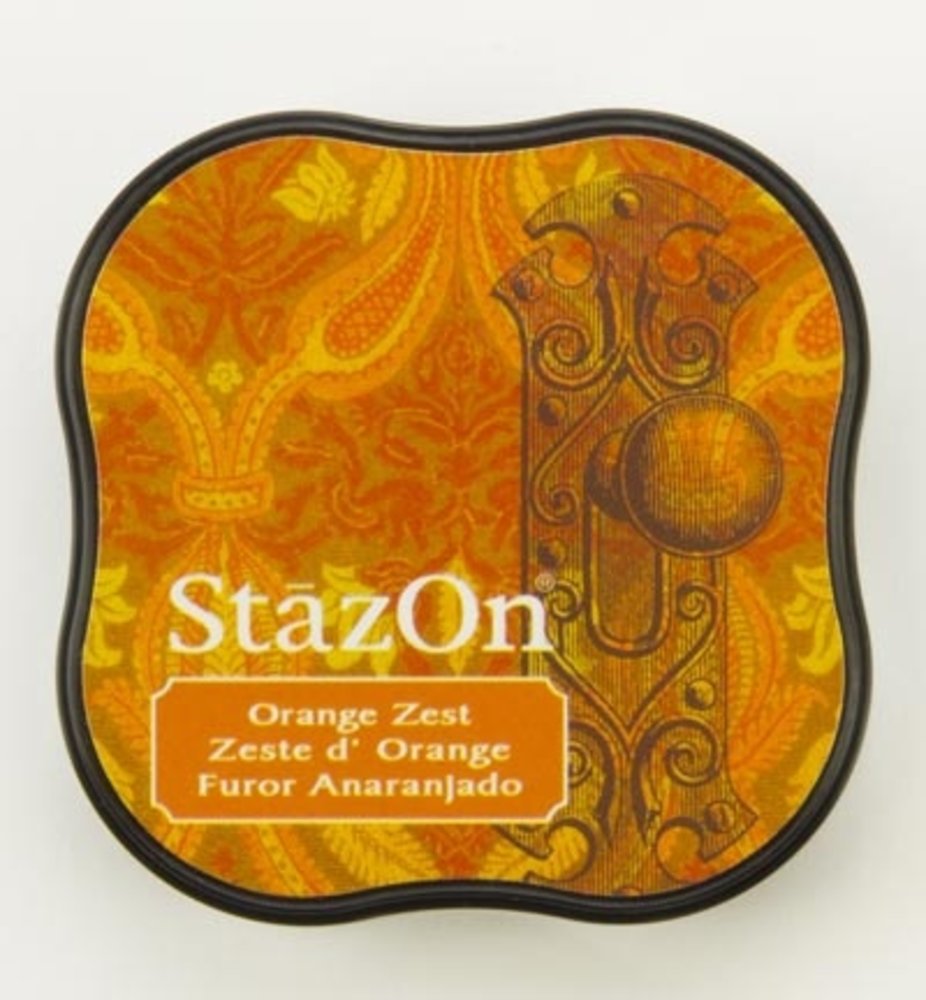 Tsukineko StazOn Midi Inkpads Orange Zest (SZ-MID-71) Tsukineko StazOn Midi Inkpads Orange Zest (SZ-MID-71)