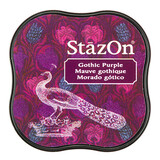 Tsukineko StazOn Midi Inkpads Gothic Purple (SZ-MID-13)
