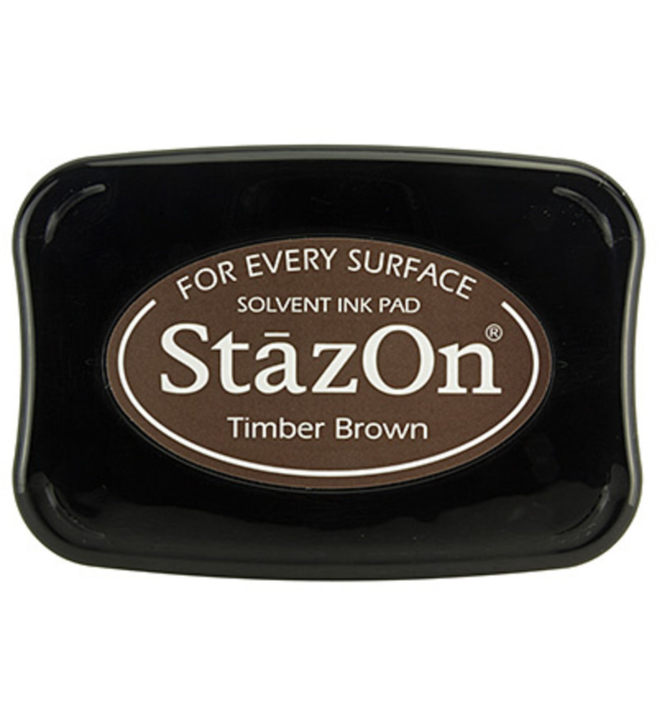 Tsukineko StazOn Inkpads Timber Brown (SZ-000-041)