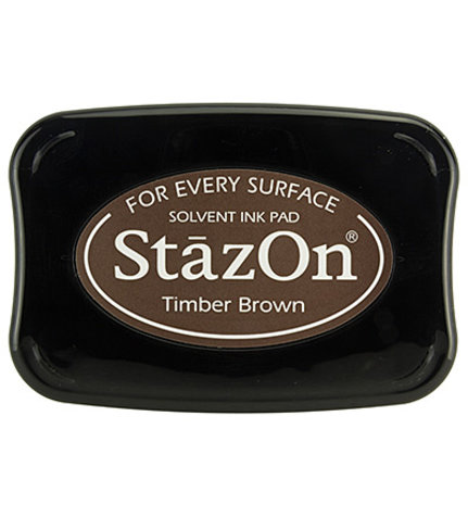 Tsukineko StazOn Inkpads Timber Brown (SZ-000-041)