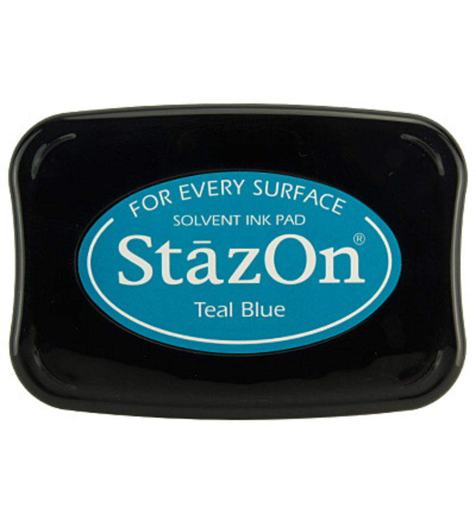 Tsukineko StazOn Inkpads Teal Blue (SZ-000-063)