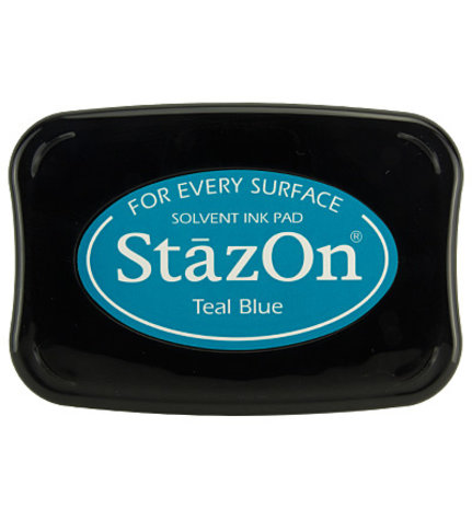 Tsukineko StazOn Inkpads Teal Blue (SZ-000-063)