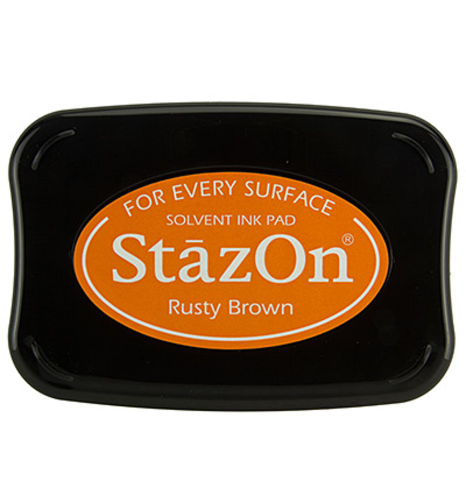 Tsukineko StazOn Inkpads Rusty Brown (SZ-000-042)