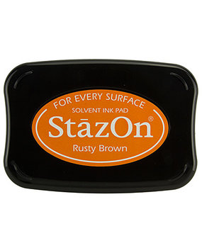 Tsukineko StazOn Inkpads Rusty Brown (SZ-000-042)