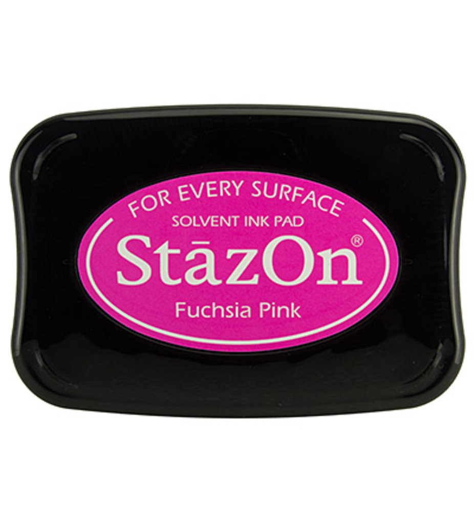 Tsukineko StazOn Inkpads Fuchsia Pink (SZ-000-082)