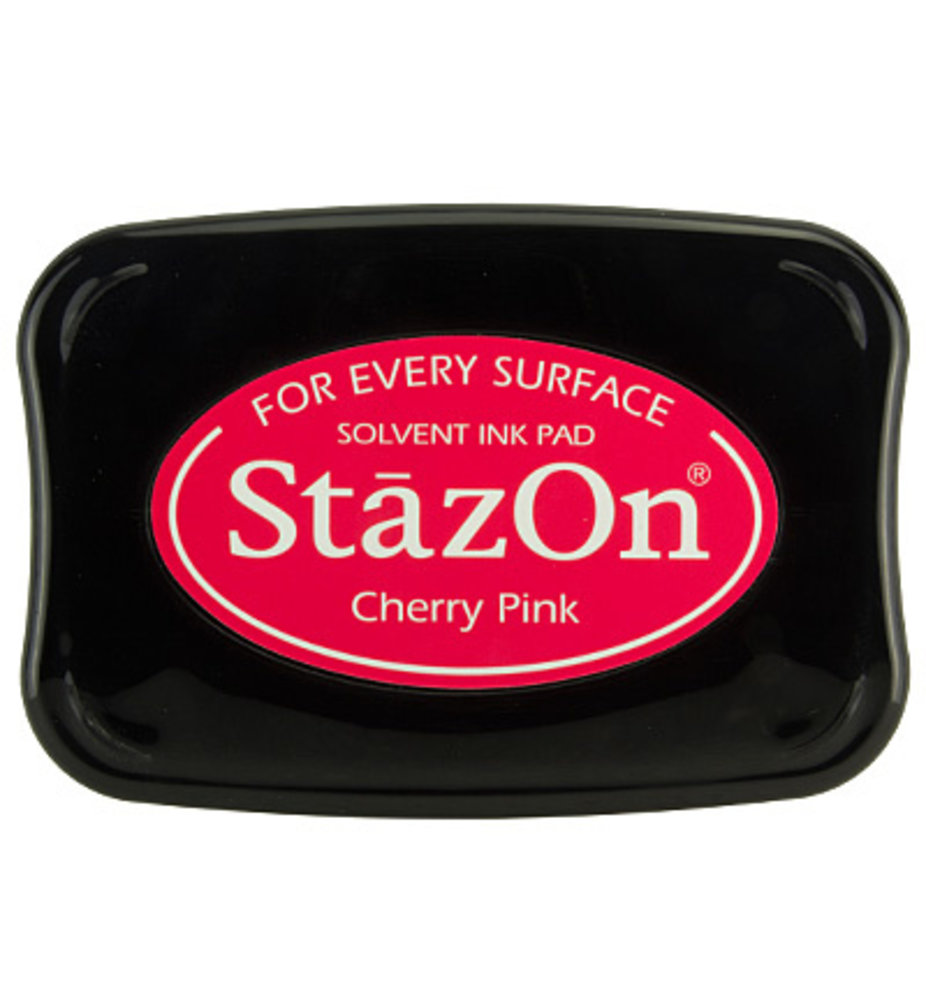 Tsukineko StazOn Inkpads Cherry Pink (SZ-000-081) Tsukineko StazOn Inkpads Cherry Pink (SZ-000-081)