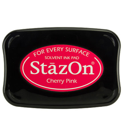 Tsukineko StazOn Inkpads Cherry Pink (SZ-000-081) Tsukineko StazOn Inkpads Cherry Pink (SZ-000-081)