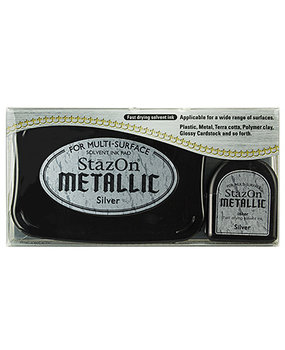 Tsukineko StazOn Metallic Kit Silver (SZ-000-192)