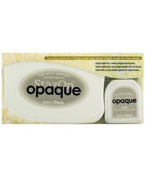 Tsukineko StazOn Opaque Kit Ivory Black (SZ-000-182)