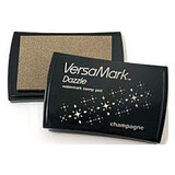 Tsukineko VersaMark Dazzle Stamp Pad Champagne (VM-000-003)