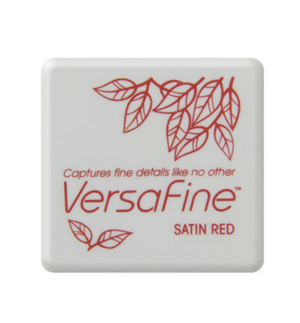 Tsukineko VersaFine Small Inkpads Satin Red (VF-SML-010) Tsukineko VersaFine Small Inkpads Satin Red (VF-SML-010)