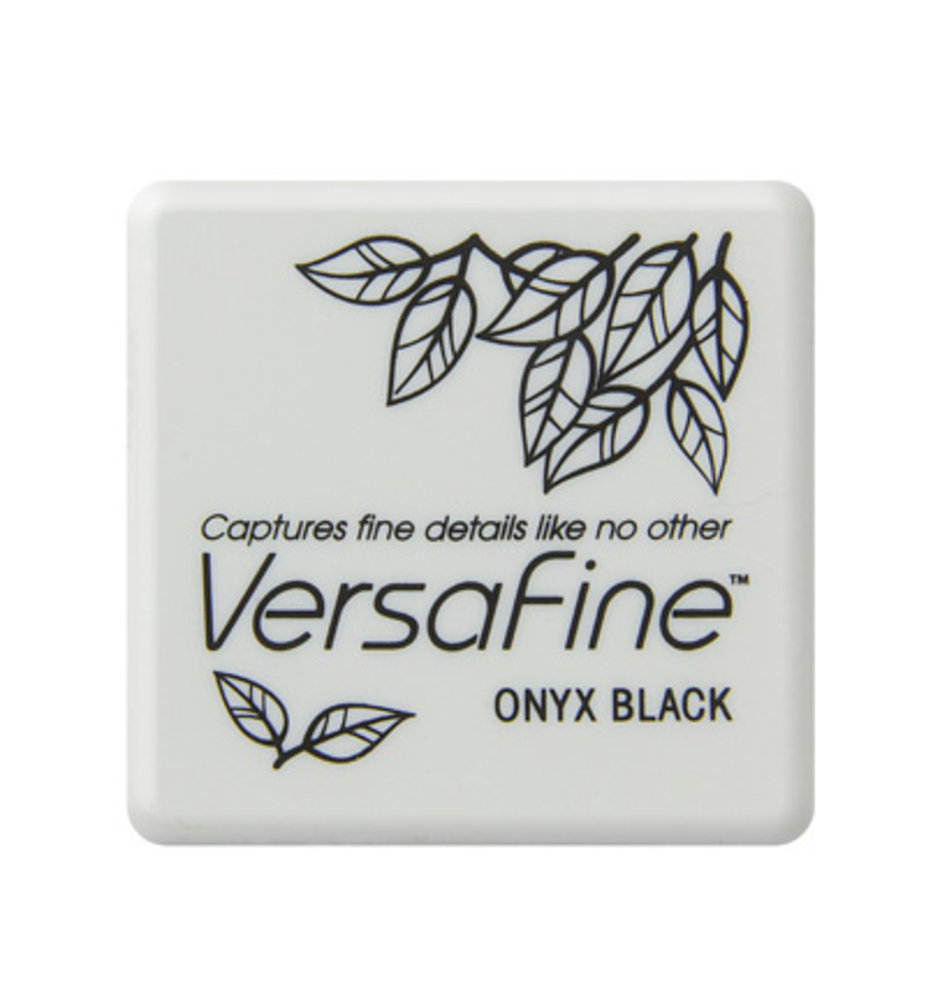 Tsukineko VersaFine Small Inkpads Onyx Black (VF-SML-082)