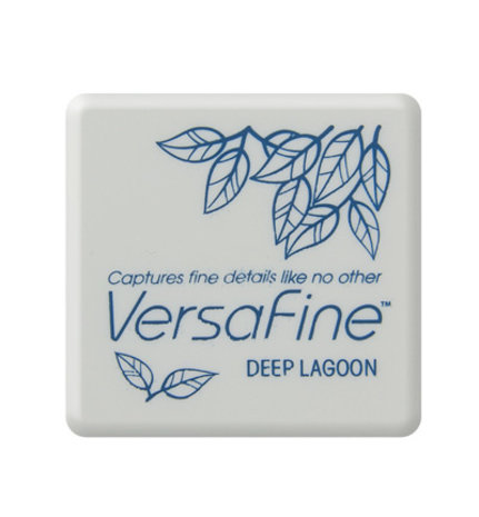 Tsukineko VersaFine Small Inkpads Deep Lagoon (VF-SML-019)
