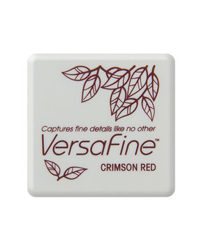 Tsukineko VersaFine Small Inkpads Crimson Red (VF-SML-011)