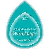 Tsukineko VersaMagic Dew Drops Turquoise Gem (GD-000-015)