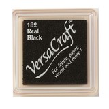 Tsukineko VersaCraft Small Inkpads Real Black (VK-SML-182)