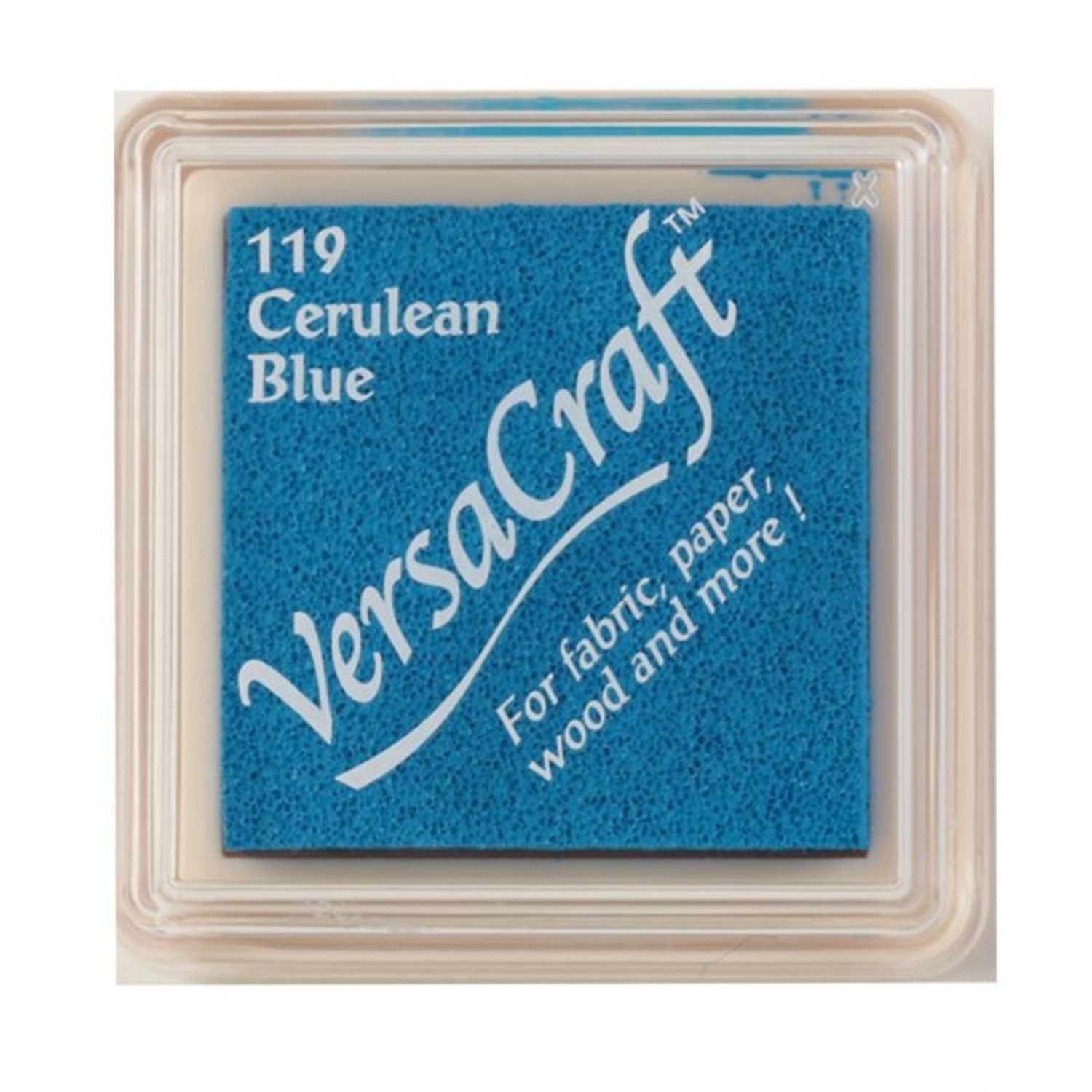 Blue Ink Pad Versacraft, Mini Light Blue Stamp Pad, Blue Ink for