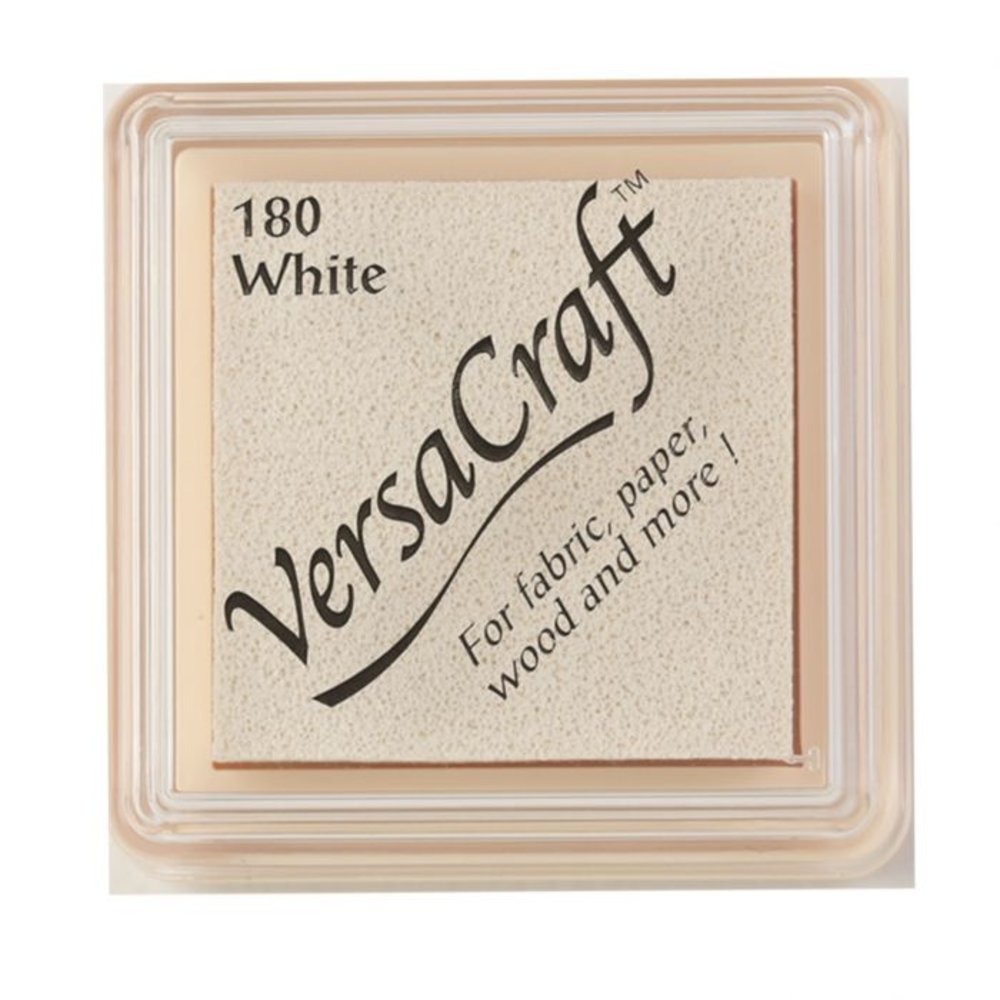 Tsukineko VersaCraft Small Inkpads White (VK-SML-180) Tsukineko VersaCraft Small Inkpads White (VK-SML-180)