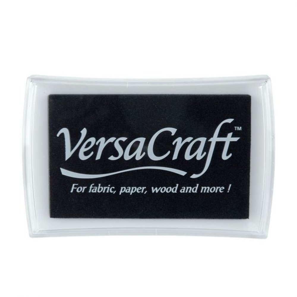 Tsukineko VersaCraft Large Inkpads Real Black (VK-000-182) Tsukineko VersaCraft Large Inkpads Real Black (VK-000-182)