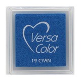 Tsukineko Versa Color Small Inkpads Cyan (VS-000-019)