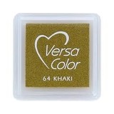 Tsukineko Versa Color Small Inkpads Khaki (VS-000-064)