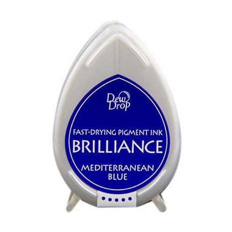 Tsukineko Brilliance Dew Drops Mediterrenian Blue (BD-000-018) Tsukineko Brilliance Dew Drops Mediterrenian Blue (BD-000-018)
