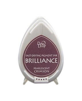 Tsukineko Brilliance Dew Drops Pearlescent Crimson (BD-000-062)