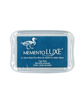Tsukineko Memento Luxe Inkpads Teal Zeal (ML-000-602)