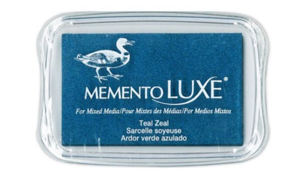Tsukineko Memento Luxe Inkpads Teal Zeal (ML-000-602)