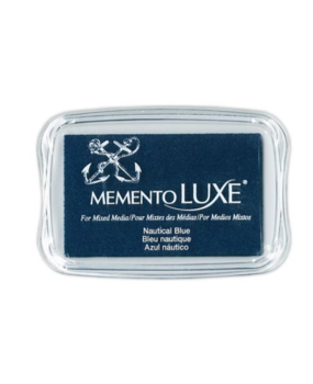 Tsukineko Memento Luxe Inkpads Nautical Blue (ML-000-607)