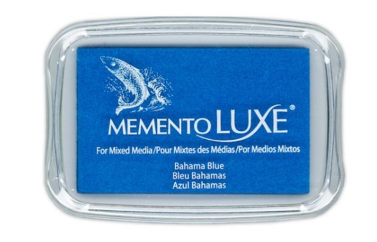 Tsukineko Memento Luxe Inkpads Bahama Blue (ML-000-601)