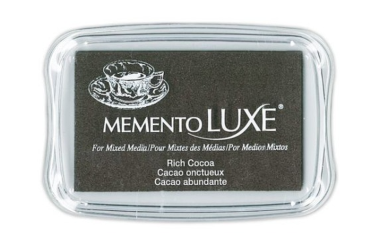 Tsukineko Memento Luxe Inkpads Rich Cocoa (ML-000-800)