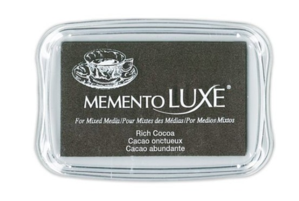 Tsukineko Memento Luxe Inkpads Rich Cocoa (ML-000-800)