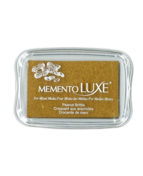 Tsukineko Memento Luxe Inkpads Peanut Brittle (ML-000-802)