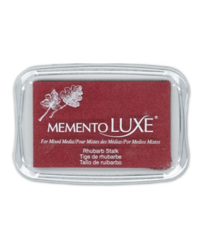 Tsukineko Memento Luxe Inkpads Rhubarb Stalk (ML-000-301)