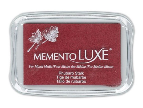 Tsukineko Memento Luxe Inkpads Rhubarb Stalk (ML-000-301) Tsukineko Memento Luxe Inkpads Rhubarb Stalk (ML-000-301)