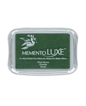 Tsukineko Memento Luxe Inkpads Olive Grove (ML-000-708)
